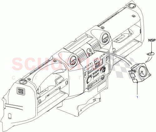 Part Diagram for Land Rover YFB500030PUY