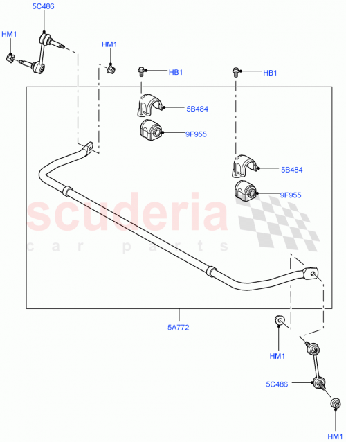 Part Diagram for Land Rover LR015335