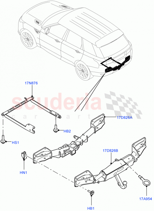 Part Diagram for Land Rover LR093913