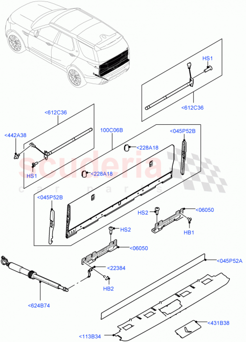 Part Diagram for Land Rover LR156754