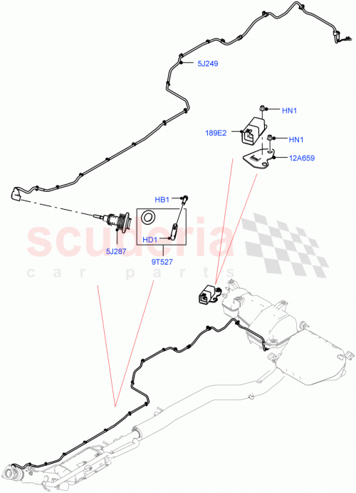 Part Diagram for Land Rover LR139071