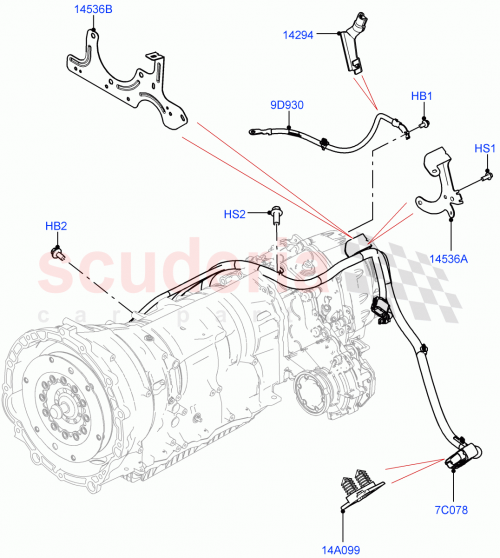 Part Diagram for Land Rover LR171775