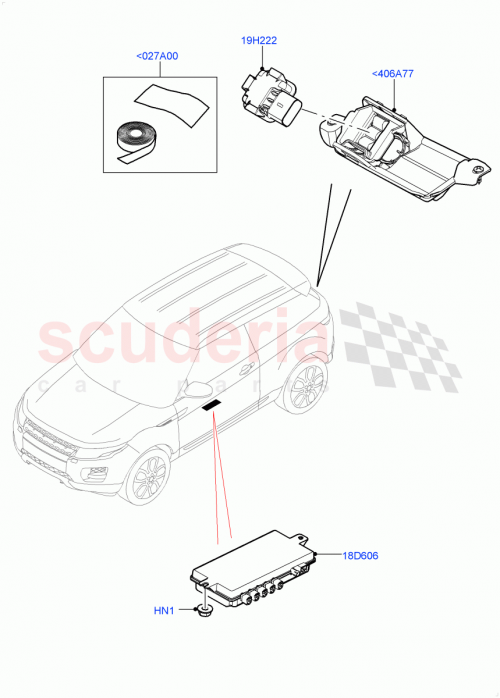 Part Diagram for Land Rover LR083706