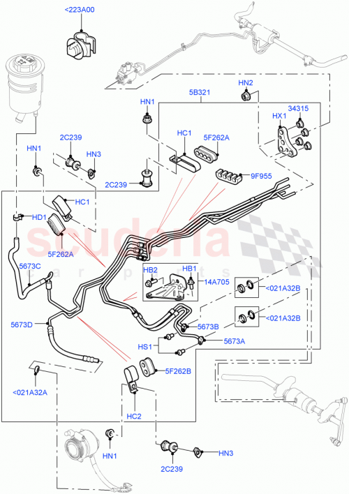 Part Diagram for Land Rover LR019386