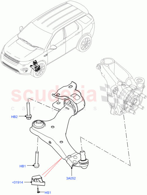Part Diagram for Land Rover LR117140