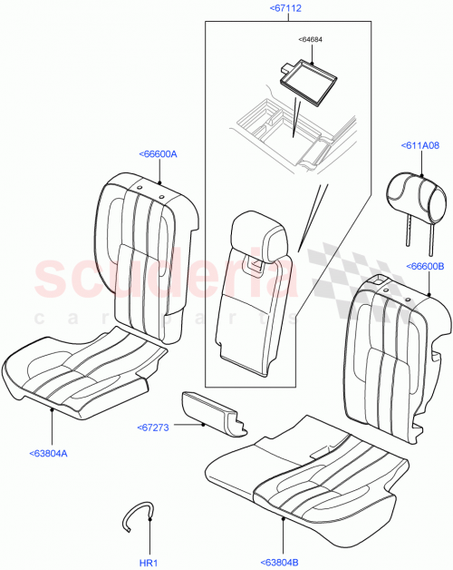 Part Diagram for Land Rover LR017746