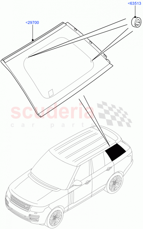 Part Diagram for Land Rover LR077639