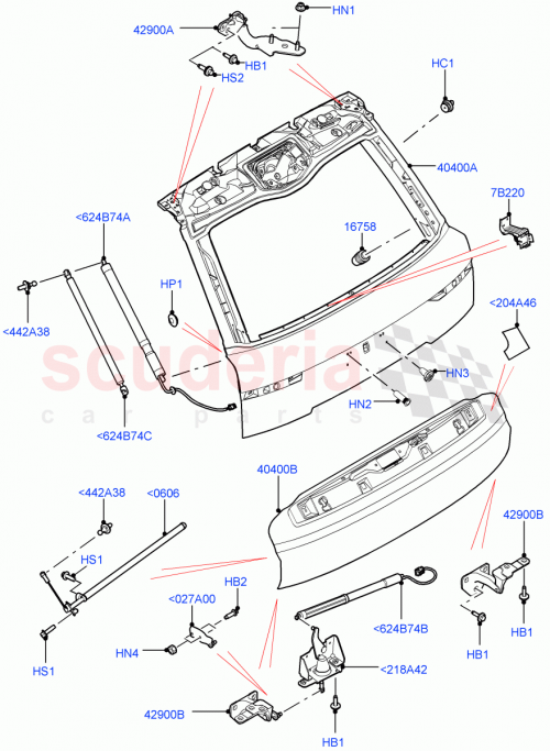 Part Diagram for Land Rover LR049220