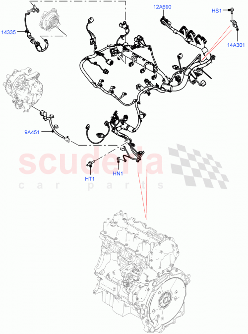Part Diagram for Land Rover LR139822