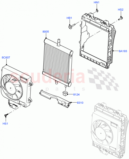 Part Diagram for Land Rover LR154241