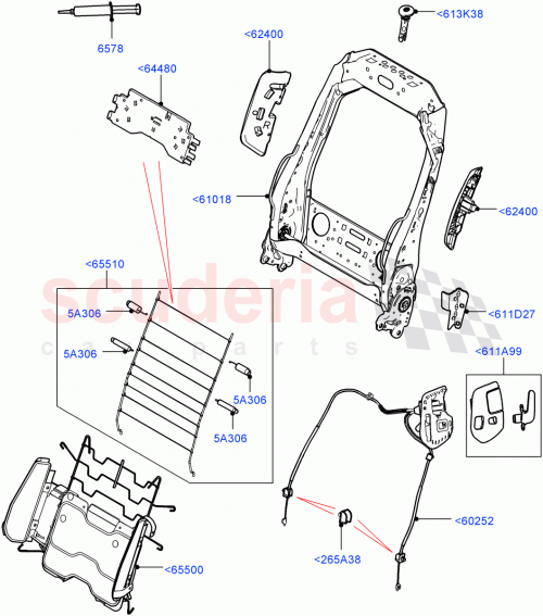 Part Diagram for Land Rover LR134747