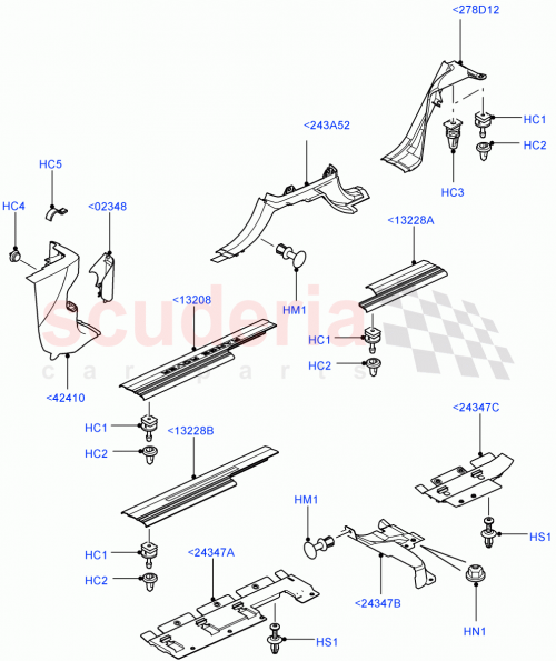Part Diagram for Land Rover EAP500940