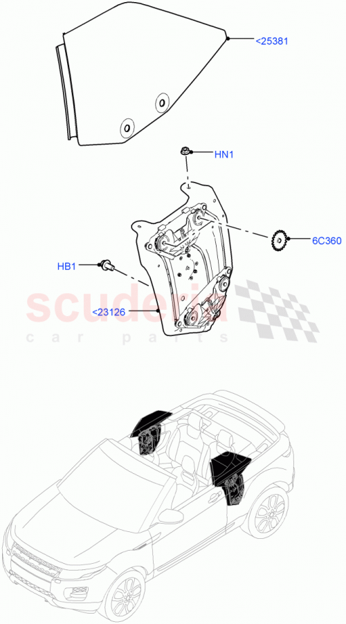 Part Diagram for Land Rover LR098319