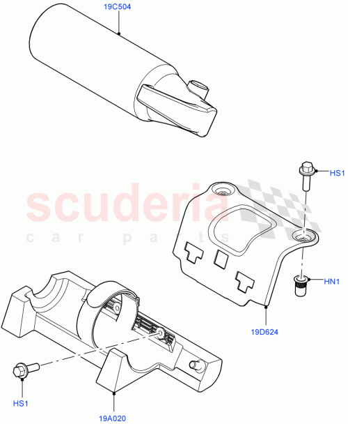 Part Diagram for Land Rover LR123881