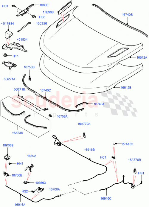 Part Diagram for Land Rover LR023025