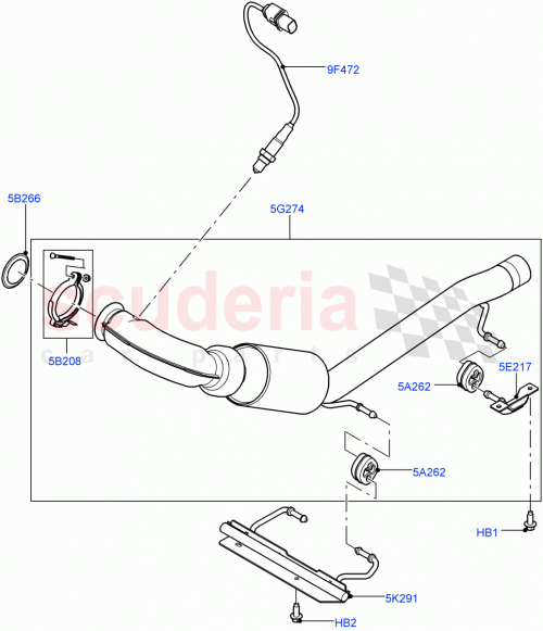 Part Diagram for Land Rover LR056994