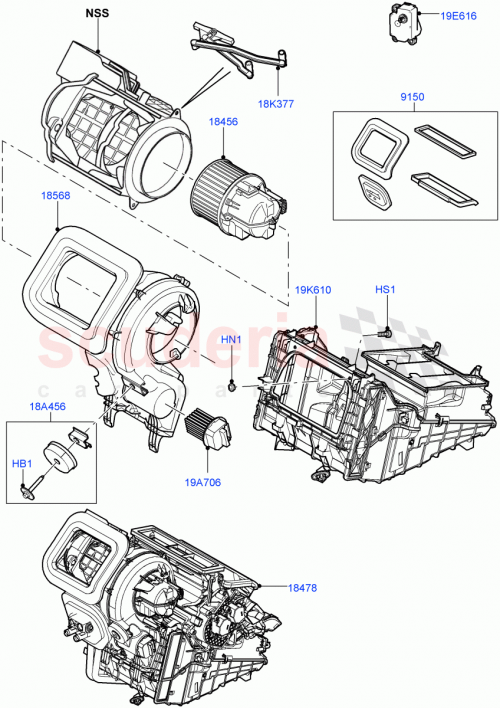 Part Diagram for Land Rover LR078678