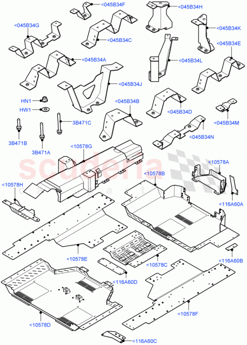 Part Diagram for Land Rover LR138686