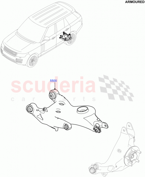 Part Diagram for Land Rover LR058177