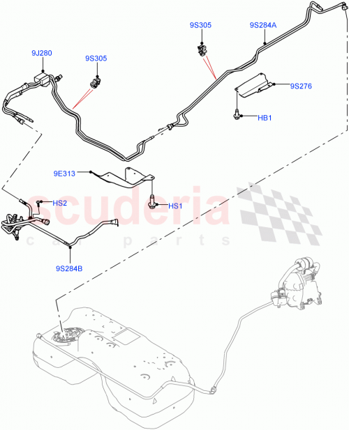 Part Diagram for Land Rover LR117831