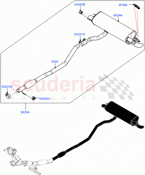 Part Diagram for Land Rover LR094501