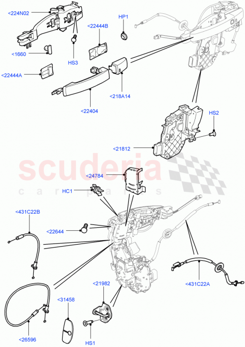 Part Diagram for Land Rover LR031915