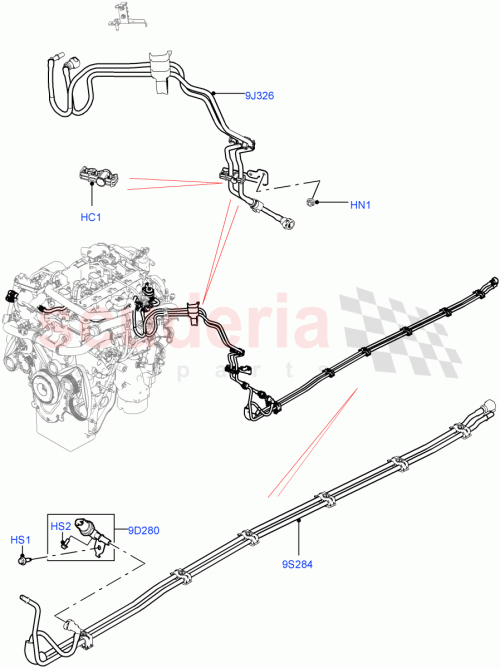 Part Diagram for Land Rover LR093726