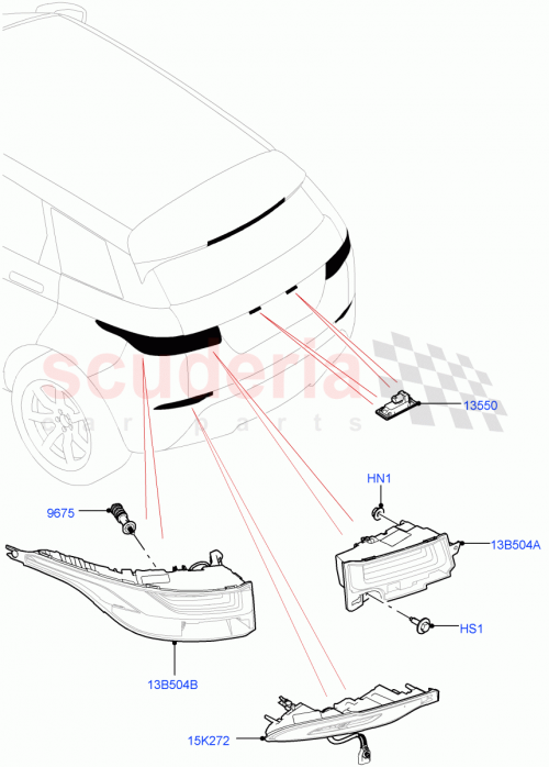 Part Diagram for Land Rover LR128387