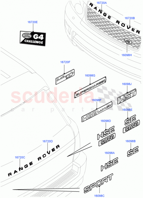 Part Diagram for Land Rover LR054817