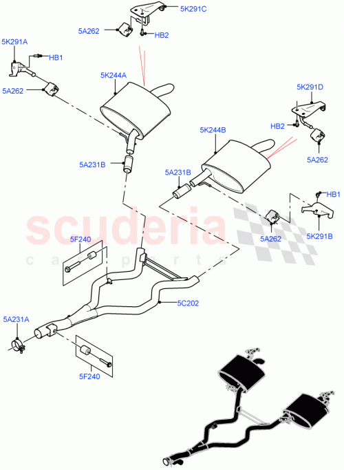 Part Diagram for Land Rover LR095164