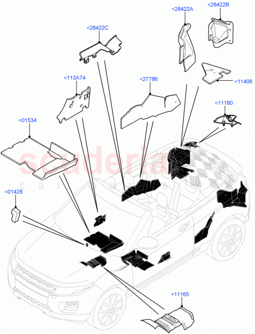 Part Diagram for Land Rover LR084450