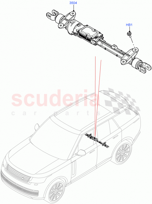 Part Diagram for Land Rover LR153367