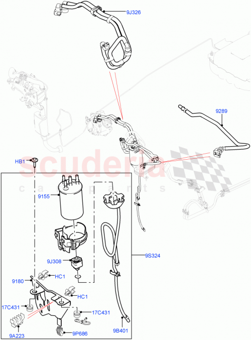 Part Diagram for Land Rover LR084452