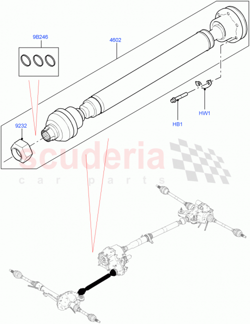 Part Diagram for Land Rover LR141988