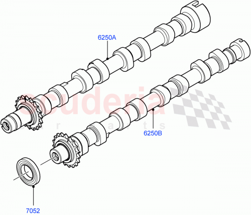 Part Diagram for Land Rover LR000659