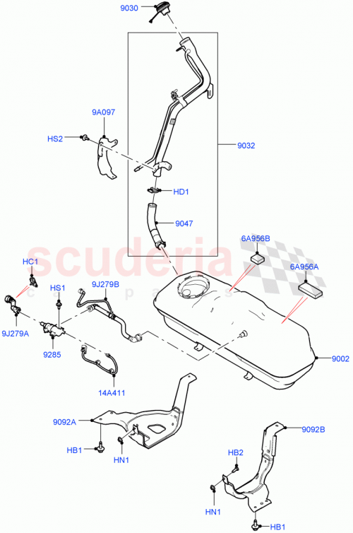 Part Diagram for Land Rover LR114228