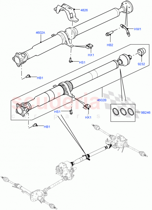 Part Diagram for Land Rover LR041960