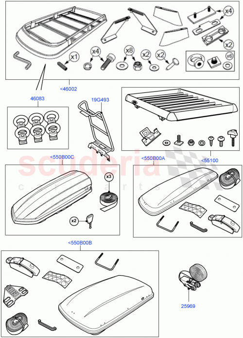 Part Diagram for Land Rover AGP780020