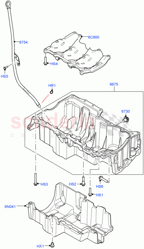 Part Diagram for Land Rover LR094409