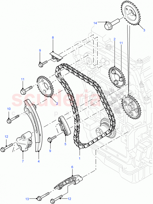 Part Diagram for Land Rover LR032979