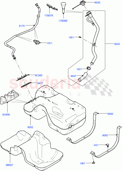 Part Diagram for Land Rover LR072245