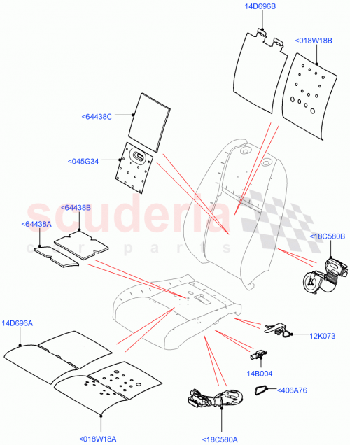 Part Diagram for Land Rover LR091197