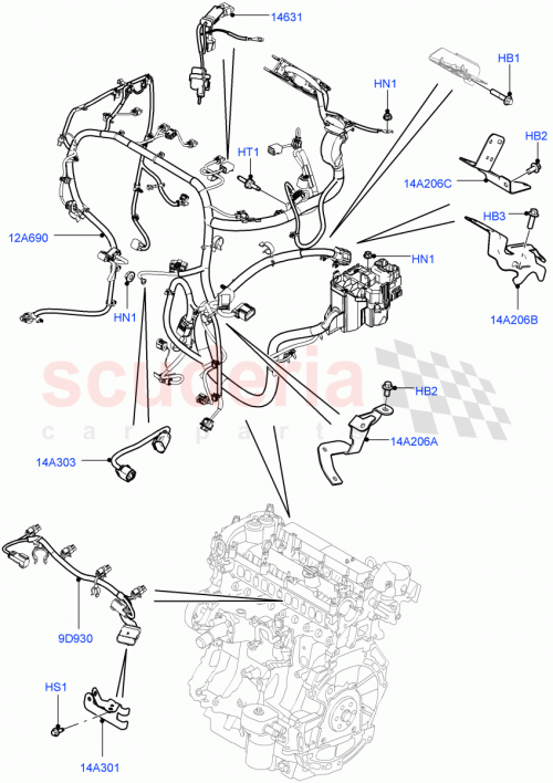 Part Diagram for Land Rover LR083495
