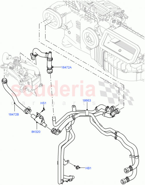 Part Diagram for Land Rover LR081645