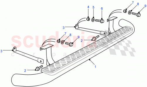 Part Diagram for Land Rover LR008381