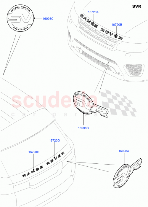 Part Diagram for Land Rover LR104026