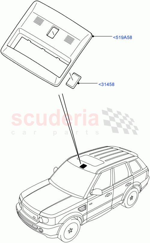 Part Diagram for Land Rover FBV500060NUG