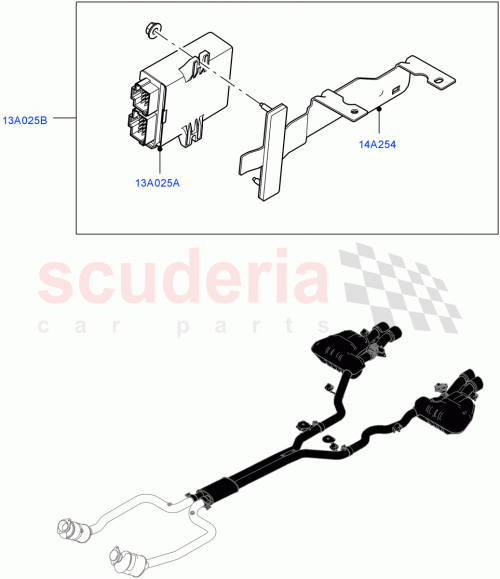 Part Diagram for Land Rover LR116793