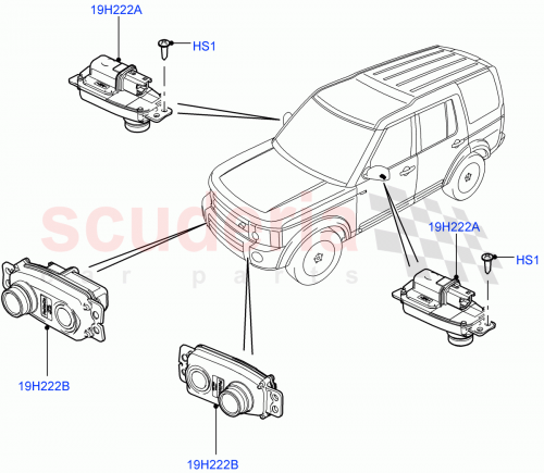 Part Diagram for Land Rover LR031816