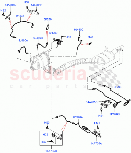 Part Diagram for Land Rover LR134618